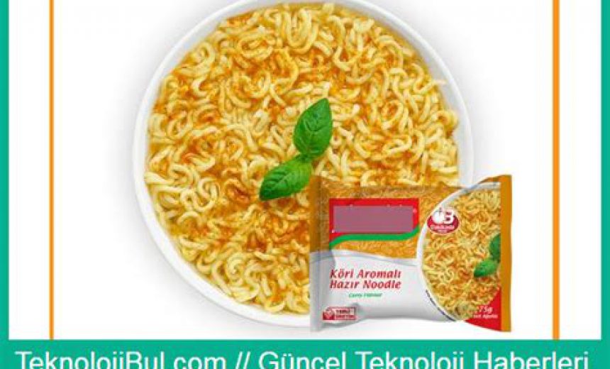 Noodle Kalori Değeri